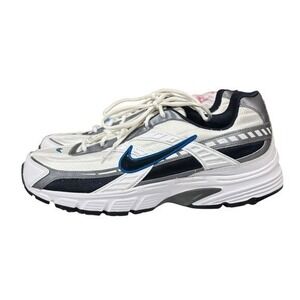 Nike Initiator Mens Running SZ 12 White Blue Black Sneakers‎ 395662-101 Shoes